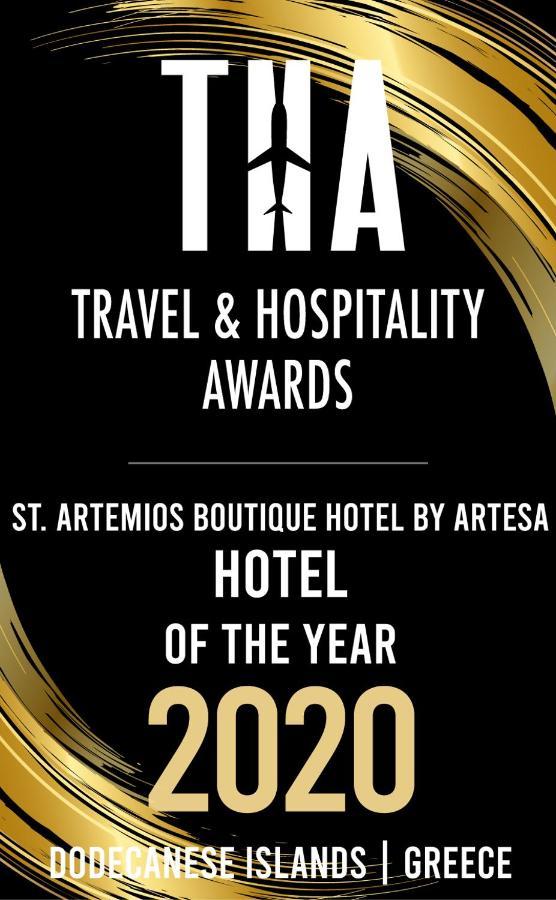 Saint Artemios Hotel And Oriental Suites Родос Экстерьер фото